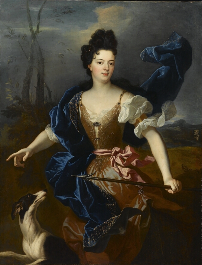 The Duchesse de Choiseul as Diana
