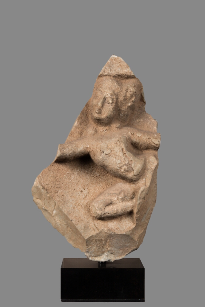Relief Fragment with Flying Celestial Being
