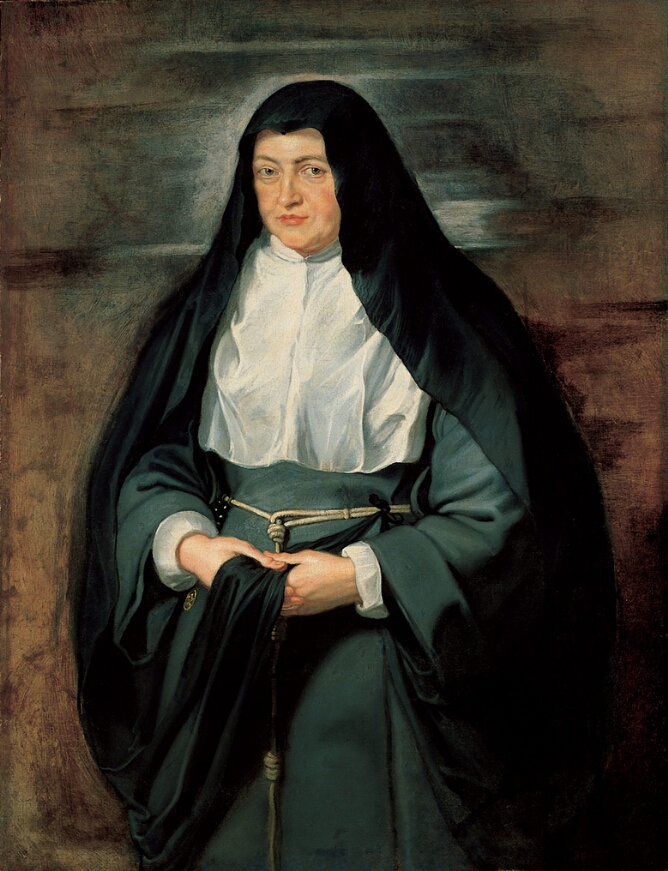 Portrait of Archduchess Isabella Clara Eugenia, Spanish Regent of the Low Countries, as a Nun