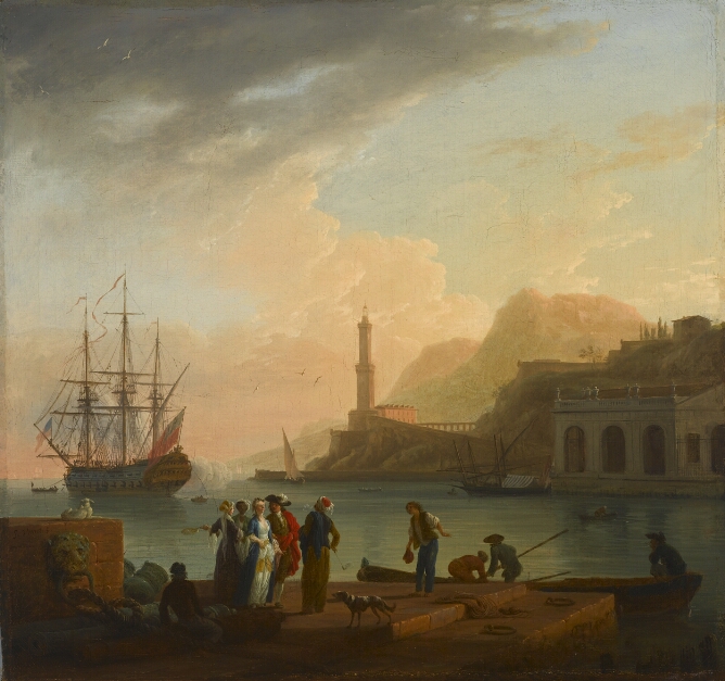 The Embarkation of a Young Greek Woman