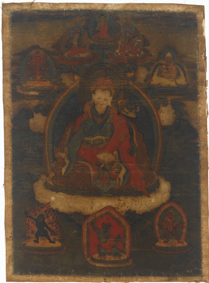 Padmasambhava with Divine Companions