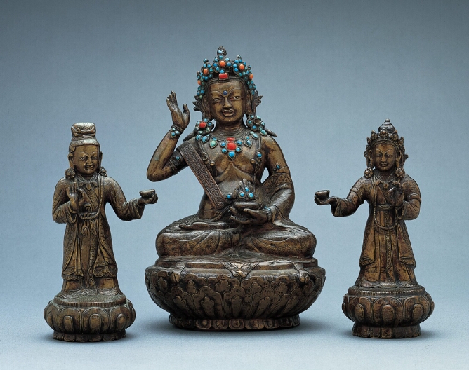 Female Attendant (from Milarepa or a Mystic with Two Royal Attendants)