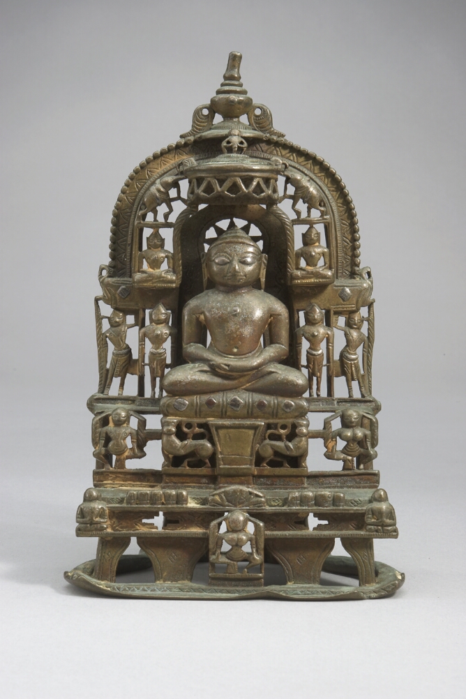 Jain Altarpiece with Kumthanatha and Retinue