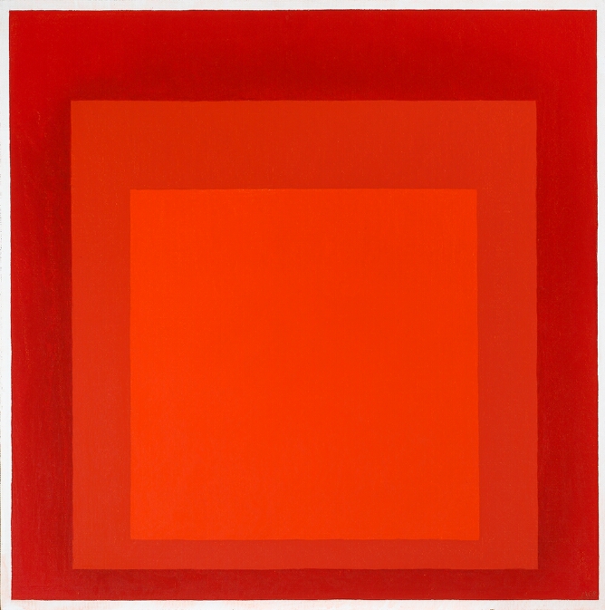 Homage to the Square/Red Series, Untitled III