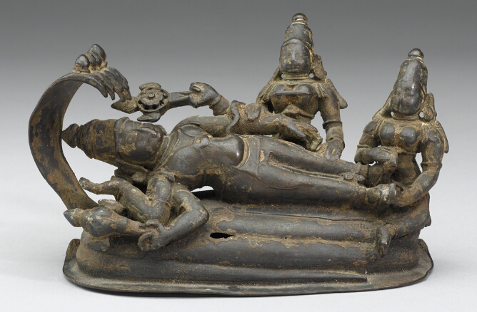 Vishnu Reclining on Ananta