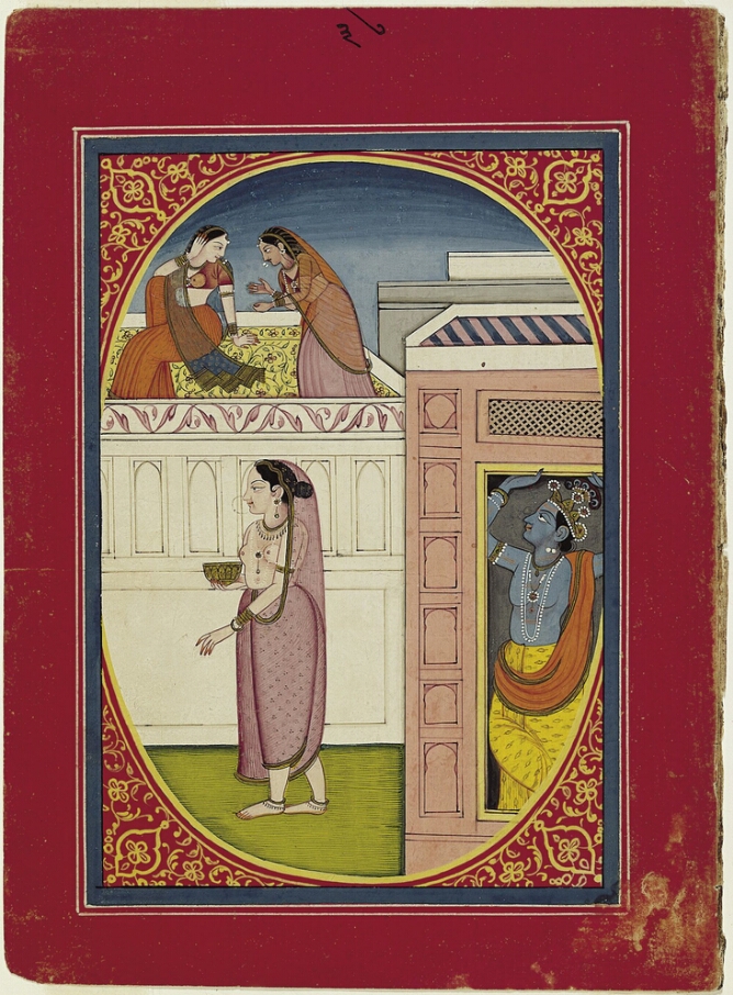 A Folio from the Satsai (?): Ravishing Revelation