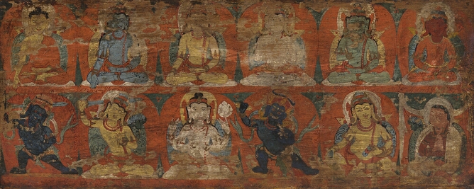 Cover of a Buddhist Manuscript