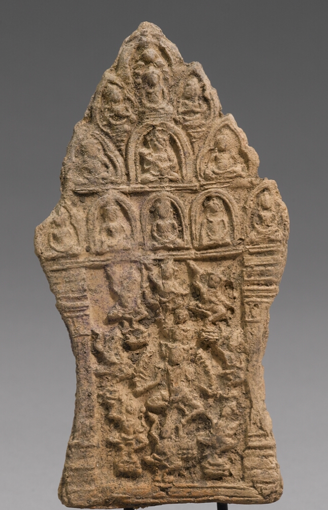 Mandala with Hevajra, Buddhas and Other Deities