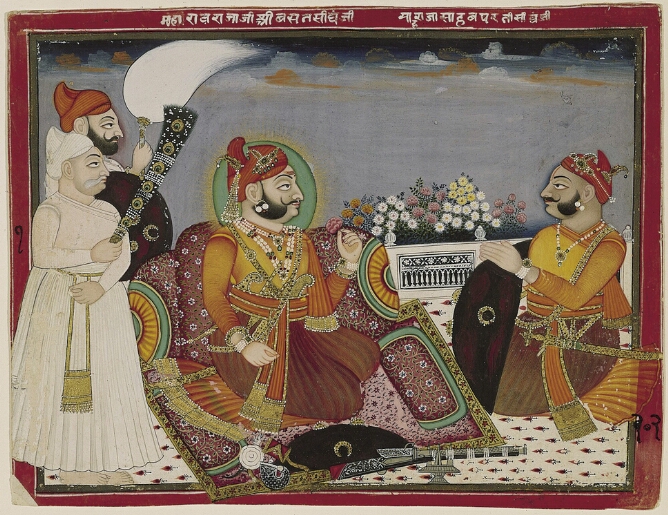 Maharao Basant Singh and Maharaja Sahab Prithivi Singh