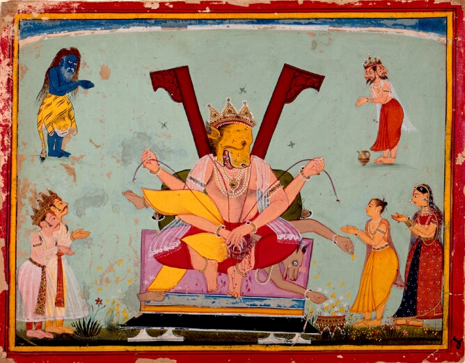 Man-Lion Incarnation of Vishnu