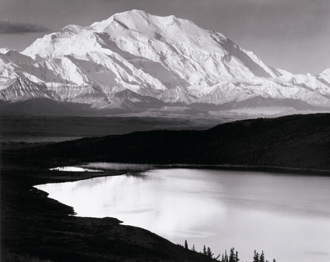 Mount McKinley and Wonder Lake, Alaska