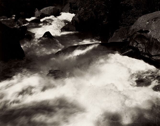 Rapids Below Vernal Falls, Yosemite Valley