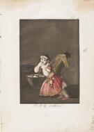 Caprichos: Nanny's Boy (El de la rollona) - Goya y Lucientes, Francisco de