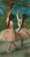 Dancers in Pink - Degas, Edgar
