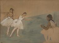 Three Dancers - Degas, Edgar