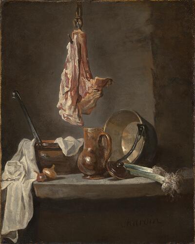Still Life with Cooking Utensils