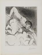 Suite Vollard, 1939, Paris: Man Unveiling a Woman - Picasso, Pablo