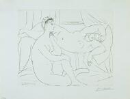 Suite Vollard:  Two Nudes Resting - Picasso, Pablo