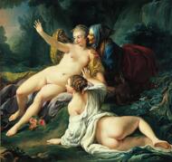 Jupiter and Semele - Deshays de Colleville, Jean-Baptiste