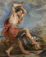 David Slaying Goliath - Rubens, Peter Paul