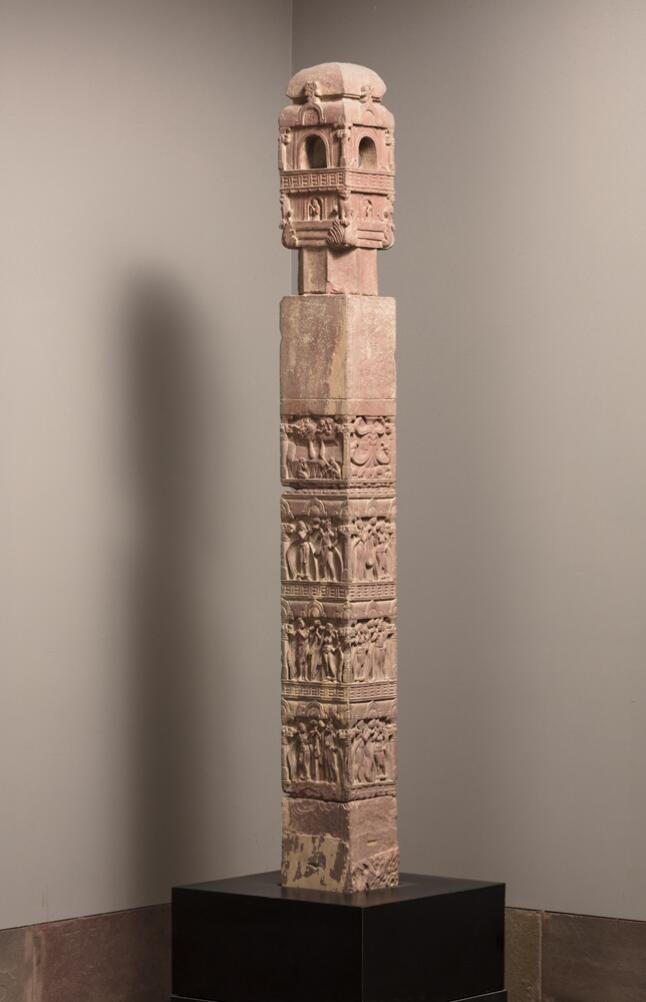 Column from a Buddhist Stupa