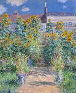 The Artist's Garden at Vétheuil - Monet, Claude