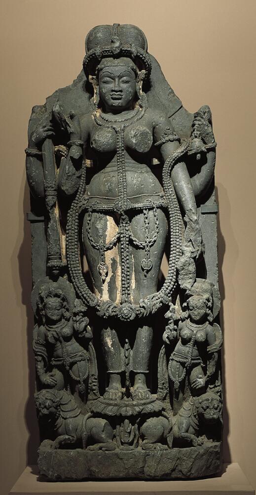Durga with Attendants