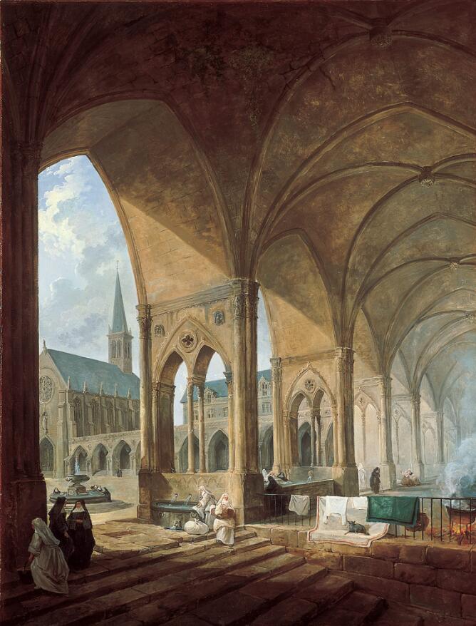 The Cloister of the Augustinian Nuns