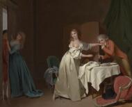 Interrupted Supper - Boilly, Louis-Léopold