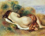 Reclining Nude - Renoir, Pierre-Auguste
