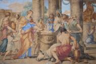 Dido Sacrifices to Juno - Romanelli, Giovanni Francesco