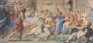 Dido's Banquet - Romanelli, Giovanni Francesco