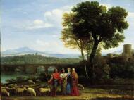 Landscape with Jacob and Laban and His Daughters - Lorrain, Claude (Claude Gellée)