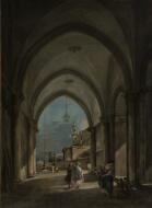 A Venetian Capriccio - Guardi, Francesco