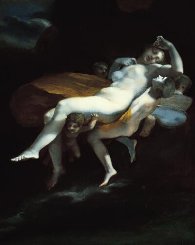 The Abduction of Psyche by Zephyrus to the Palace of Eros