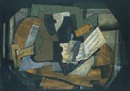 Still Life with Musical Instruments - Braque, Georges