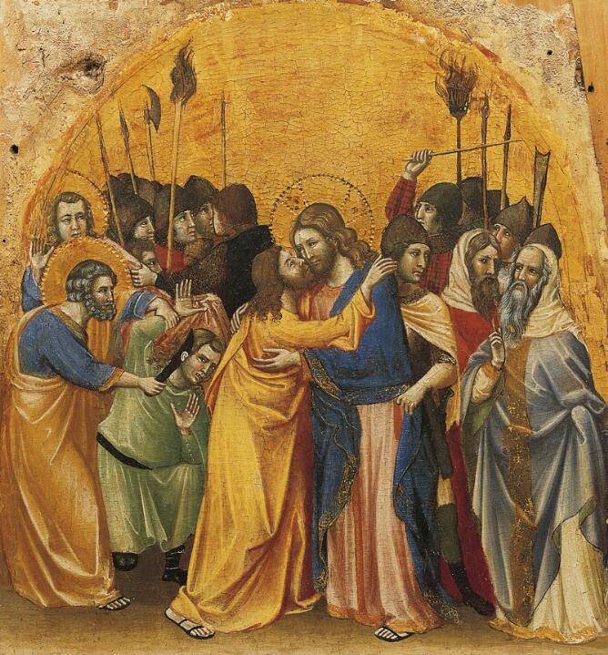 Coronation of the Virgin Altarpiece: Betrayal » Norton Simon Museum