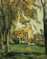 Farmhouse and Chestnut Trees at Jas de Bouffan - Cézanne, Paul