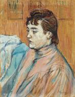 The Streetwalker (formerly Portrait of a Prostitute) - Toulouse-Lautrec, Henri de