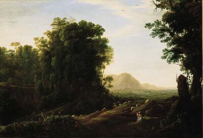 Landscape with a Piping Shepherd