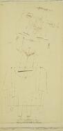 First Drawing for "Specter of a Genius" - Klee, Paul