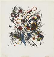Lithograph for the Fourth Bauhaus Portfolio - Kandinsky, Vassily