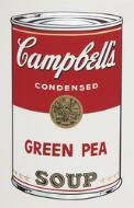 Campbell's Soup I: Green Pea - Warhol, Andy