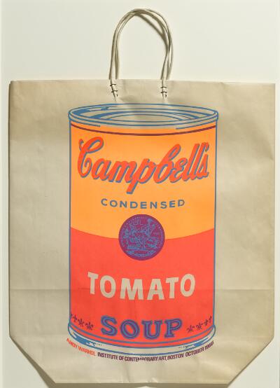 Campbell's Soup Can on Shopping Bag
