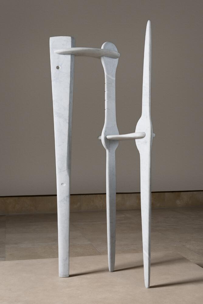 The White Gunas (Abstract Sculpture)