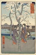 The Sumida River Embankment, Edo - Hiroshige, Andō Utagawa