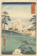 Asukayama Mountain, Edo - Hiroshige, Andō Utagawa