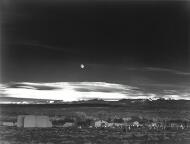 Moonrise, Hernandez, New Mexico - Adams, Ansel