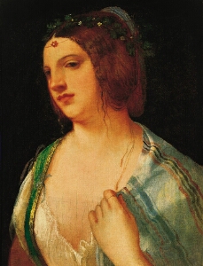 Head of a Venetian Girl