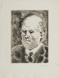 Suite Vollard, 1939, Paris: Portrait of Vollard, I